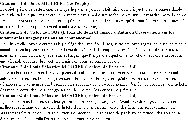 Citations éventaire Citations éventaire