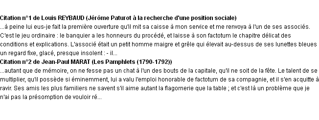 Citations factotum Citations factotum