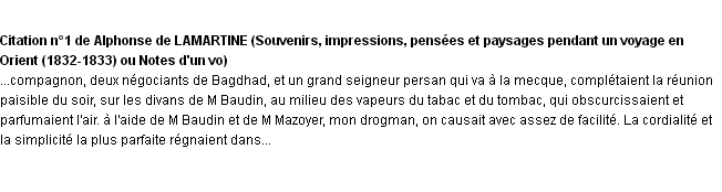 Citations tombac Citations tombac