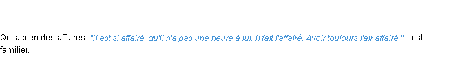 Définition affaire ACAD 1835