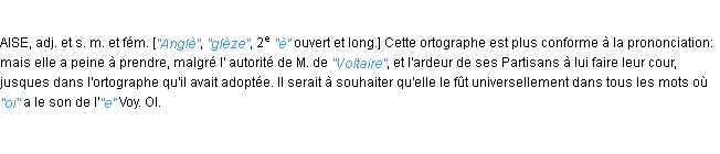 Définition anglais JF.Feraud