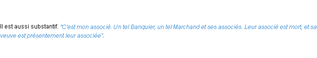 Définition associé ACAD 1798