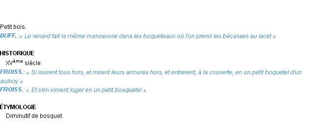 Définition boqueteau Emile Littré