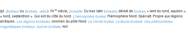 pole nord synonyme