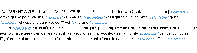 Définition calculable JF.Feraud