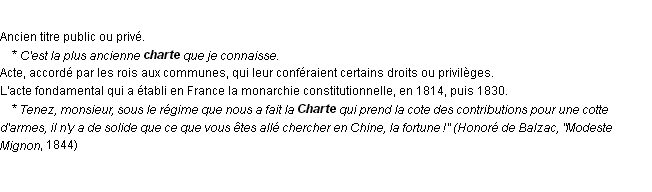 Définition charté wiki