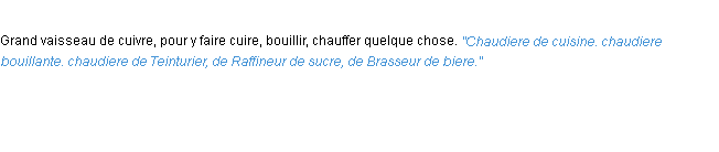 Définition chaudiere ACAD 1694