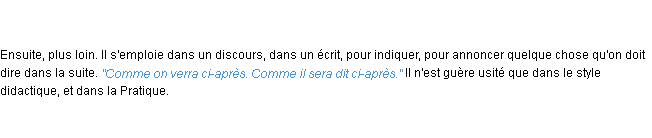 Définition ci-après ACAD 1835