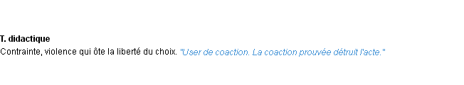 Définition coaction ACAD 1932