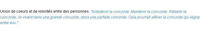 Définition concorde ACAD 1932