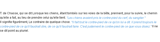 Définition contre-pied ACAD 1835