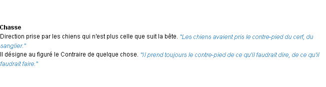 Définition contre-pied ACAD 1932