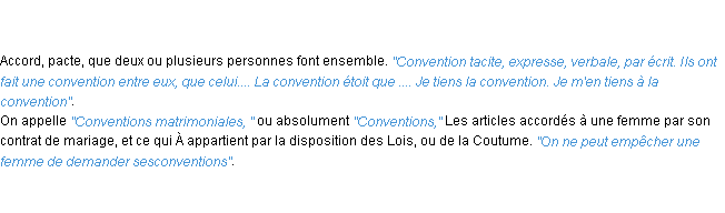 Définition convention ACAD 1798