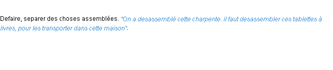 Définition desassembler ACAD 1694