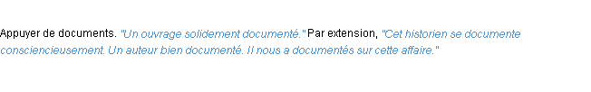 Définition documenter ACAD 1932