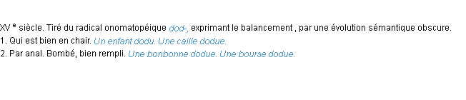 Définition dodu ACAD 1986