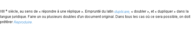 Définition dupliquer ACAD 1986