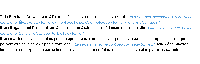Définition électrique ACAD 1835