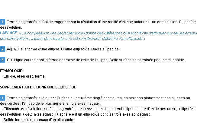 ellipsoide definition