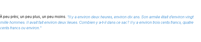 Définition environ ACAD 1835