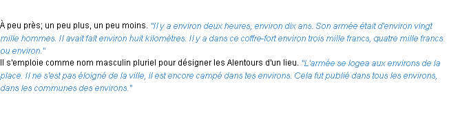 Définition environ ACAD 1932