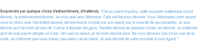 Définition étonner ACAD 1932