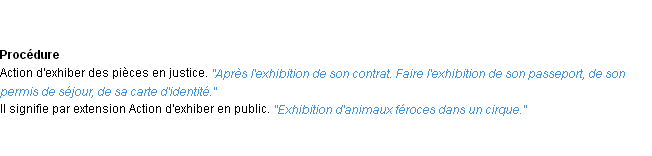 Définition exhibition ACAD 1932