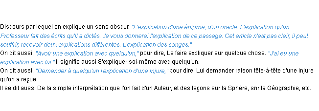 Définition explication ACAD 1798