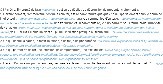 Définition explication ACAD 1986