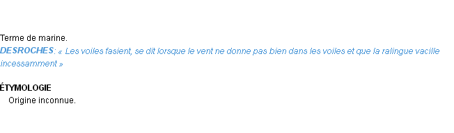 Définition fasier Emile Littré