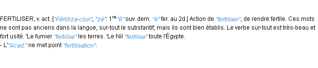 Définition fertilisation JF.Feraud