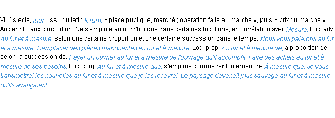 Définition fur ACAD 1986