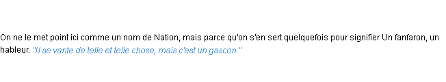 Définition gascon ACAD 1798