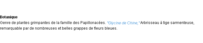 Définition glycine ACAD 1932