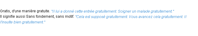 Définition gratuitement ACAD 1932