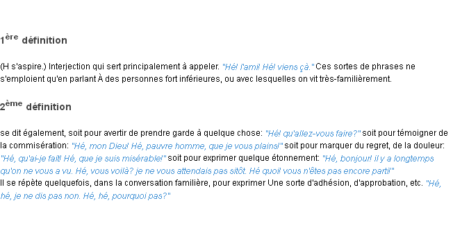 Définition hé ACAD 1835