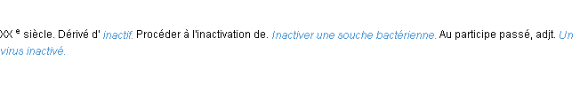 Définition inactiver ACAD 1986