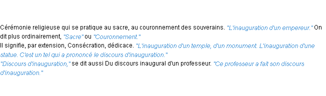 Featured image of post Inaugural Definition : Information and translations of inaugural in the most comprehensive dictionary definitions resource on the web.