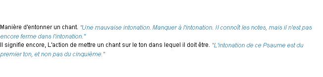 Définition intonation ACAD 1798