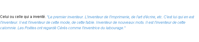 Définition inventeur ACAD 1798