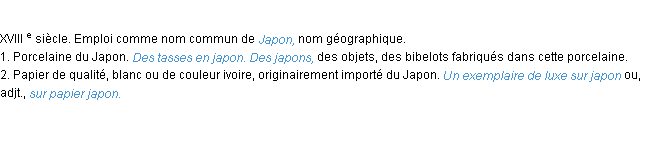 Définition japon ACAD 1986