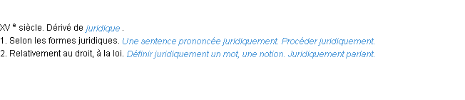 Définition juridiquement ACAD 1986
