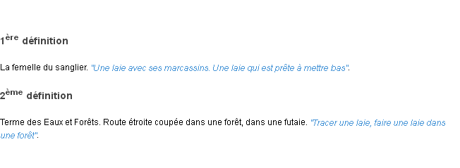 Définition laie ACAD 1798