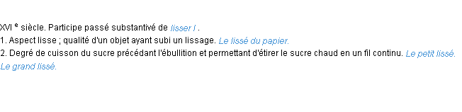 Définition lisse ACAD 1986