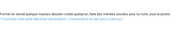 Définition machiner ACAD 1835