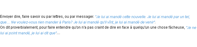 Définition mander ACAD 1798