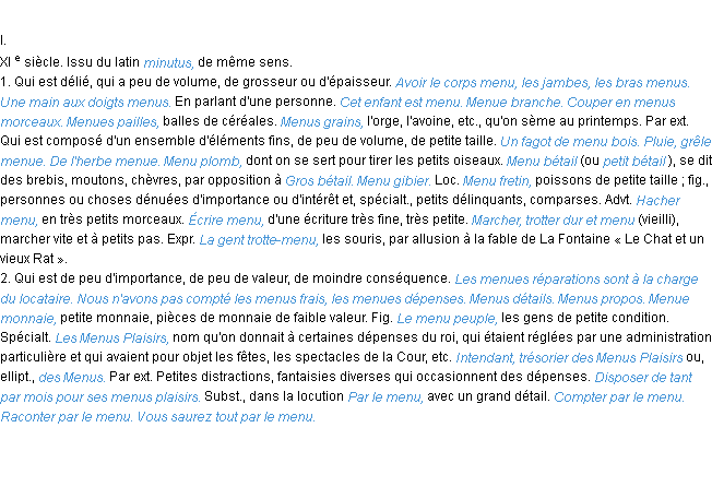 Définition menu ACAD 1986