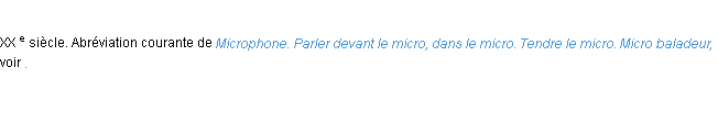 Définition micro ACAD 1986