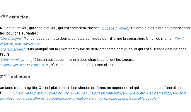 Définition mitoyen ACAD 1835