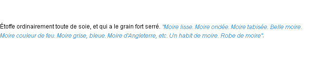 Définition moiré ACAD 1798
